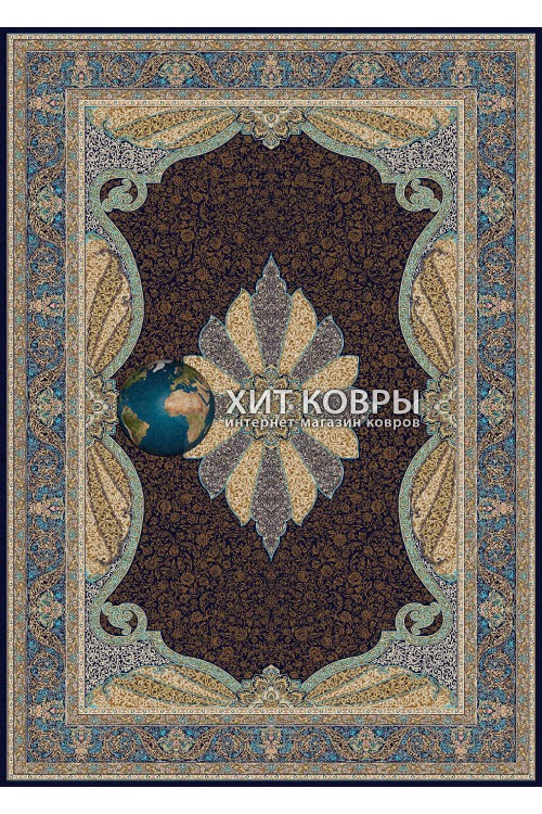 Иранский ковер Mishribi av 40014 Синий